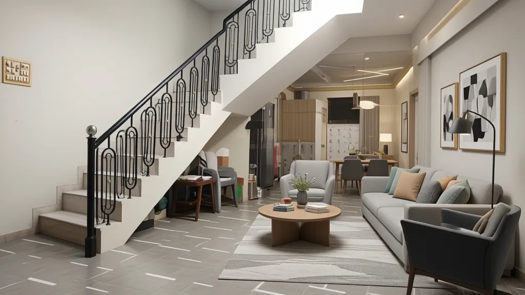 Living room after user design